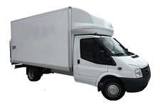 Van Hire Tameside - Ford Luton 3.5 Ton Tail Box Lift Truck - Truck hire Tameside